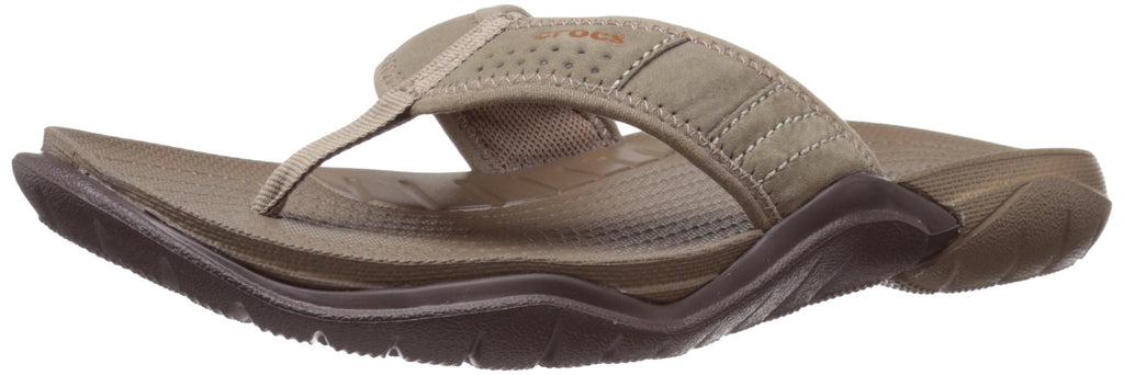 crocs men's flip flops thong sandals