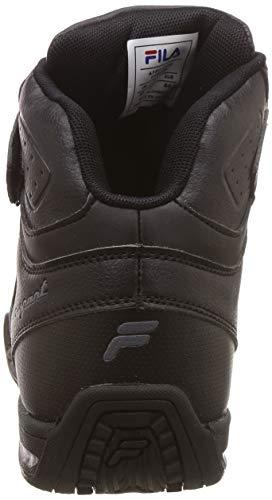 fila men's afro high sneakers