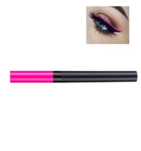 neon pink eyeliner