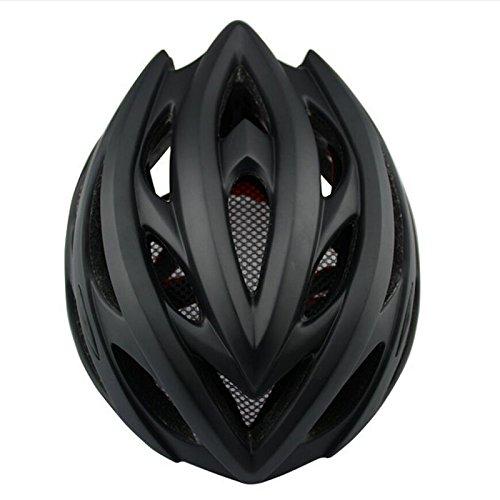 matte black bike helmet