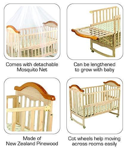 luvlap wooden cradle