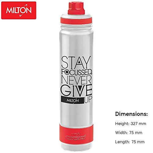 steel milton water bottle