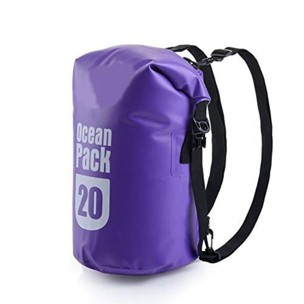 purple dry bag