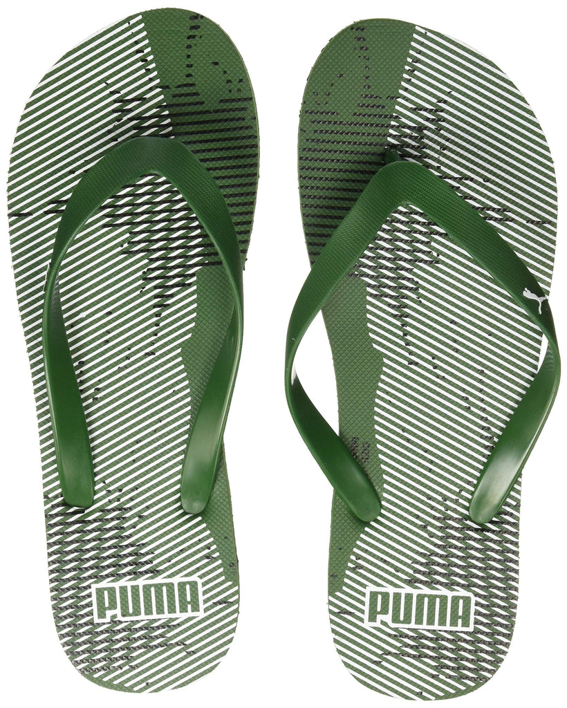 2 Idp Garden Green Black Flip-Flops 