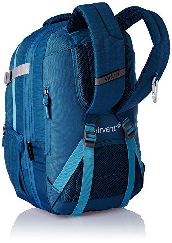 safari signature blue backpack