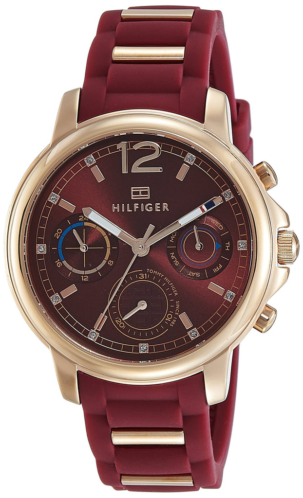 tommy hilfiger watches red