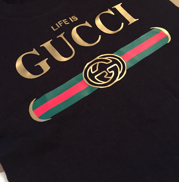 life is gucci t shirt