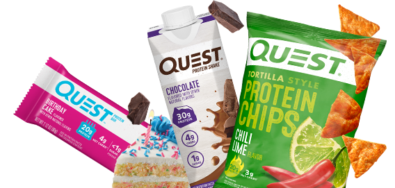 Quest Bar, Shake and Chips