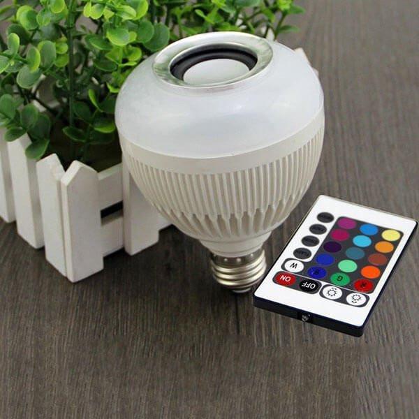 wireless bluetooth light bulb speaker