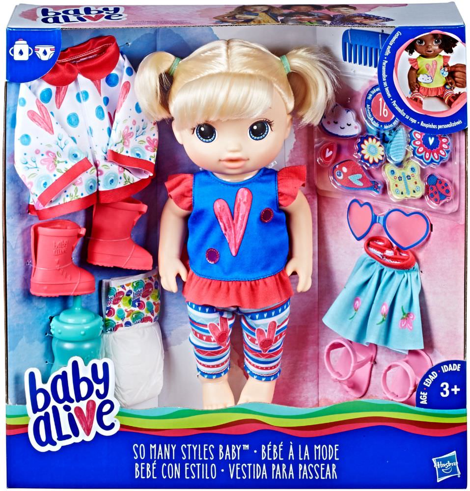 baby alive with accessories