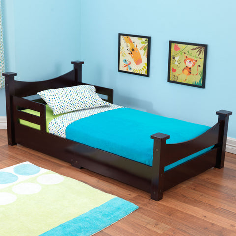 KidKraft Addison Toddler Bed - Espresso