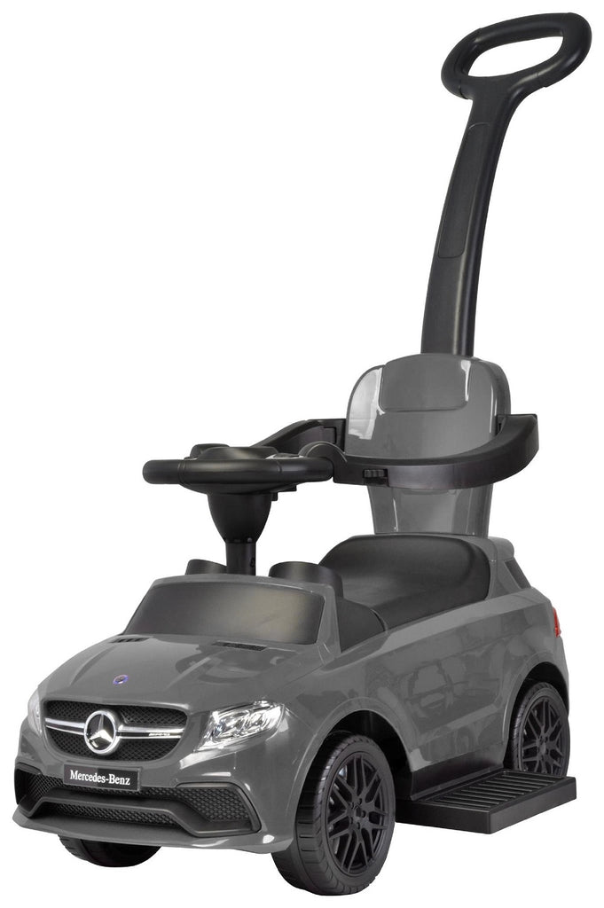 mercedes push car