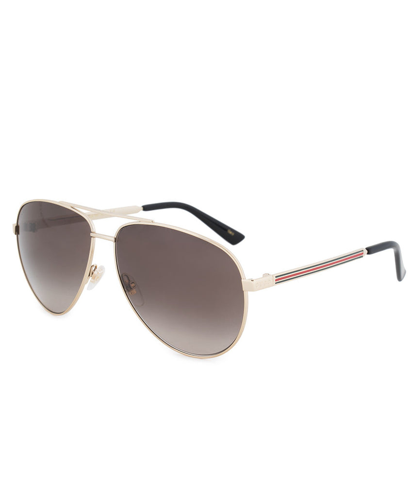 Gucci Aviator Sunglasses GG0137S 001 61 