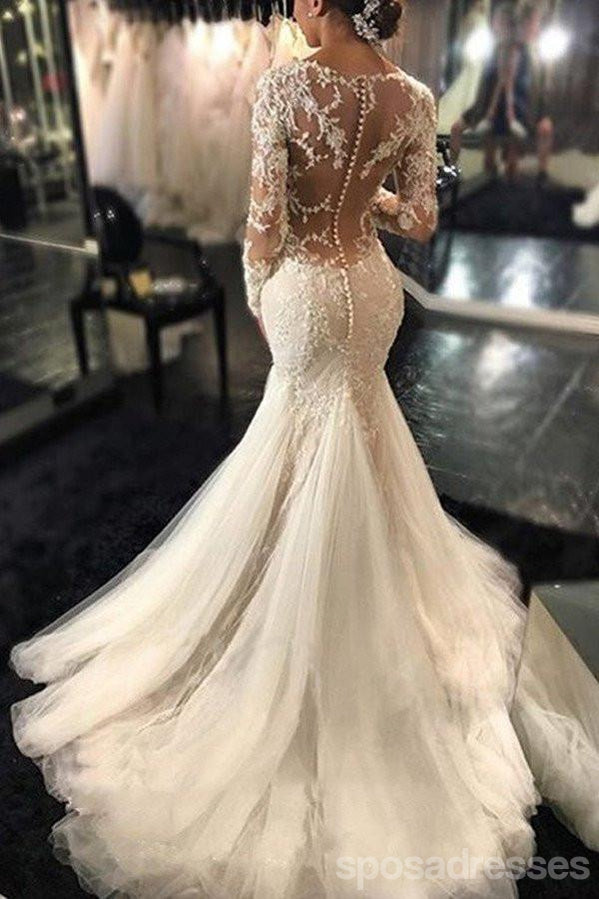 gold mermaid wedding dress