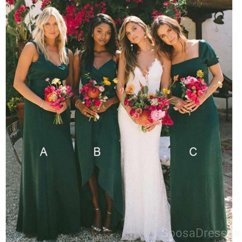 emerald bridesmaid dresses