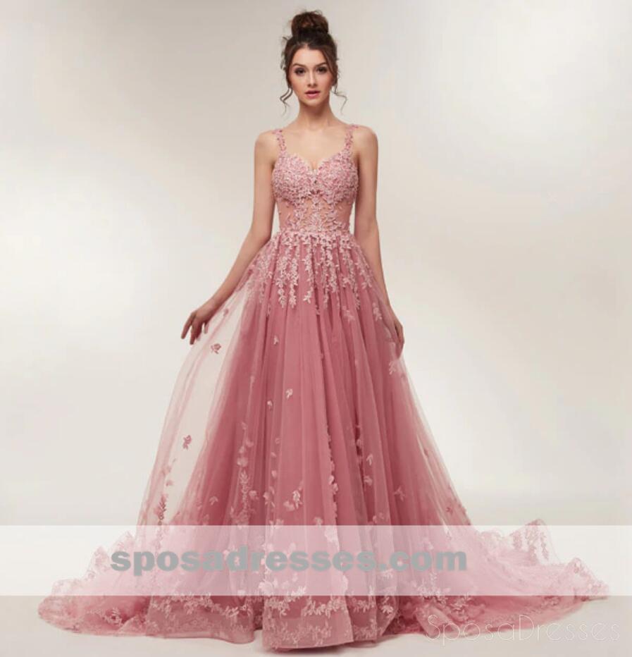 cheap pink prom dresses