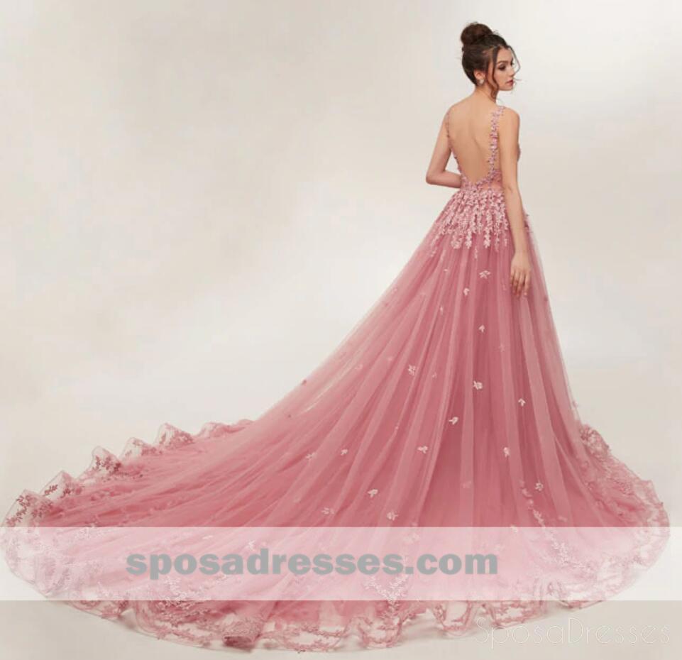 dusty pink long dress