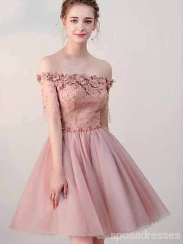 dusty pink dress with sleeves