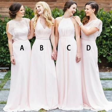 cheap chiffon bridesmaid dresses