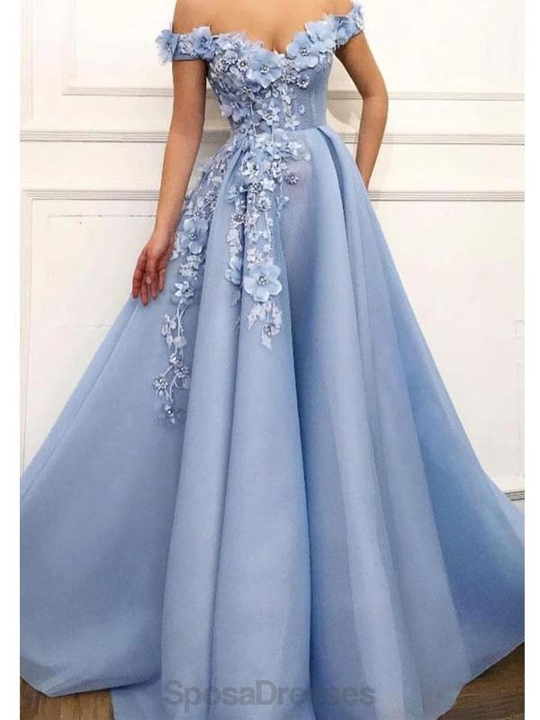 cheap long blue dress