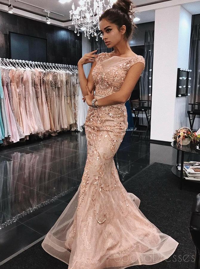 gold prom gown