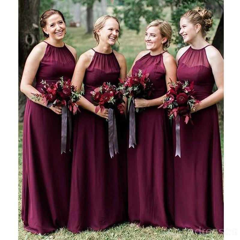 winter wedding bridesmaid dresses