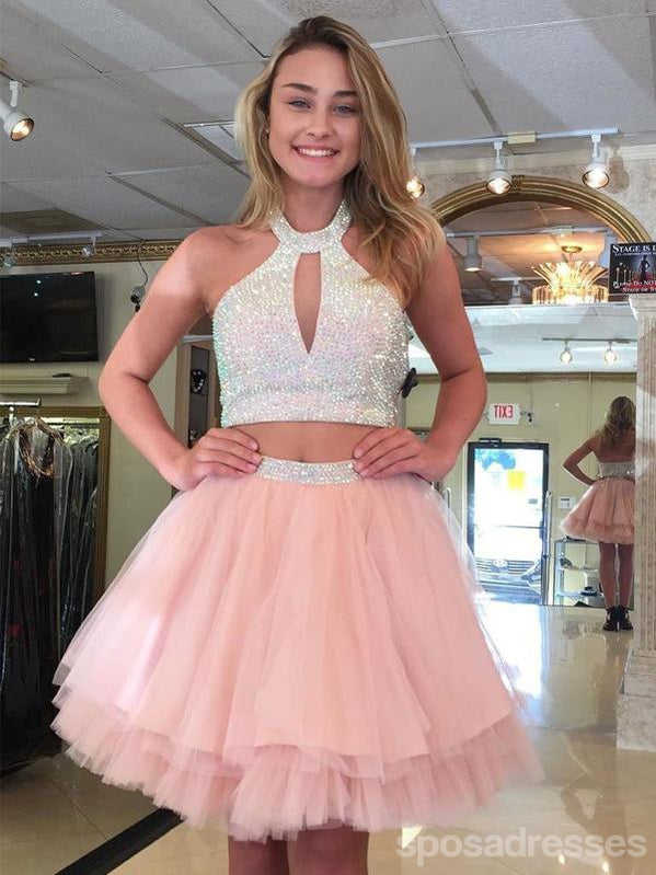 two piece homecoming dresses 2018