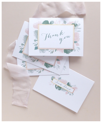 wedding thank you cards