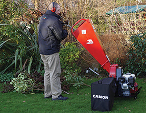 Reducing green waste using the CAMON C50i Garden Chipper