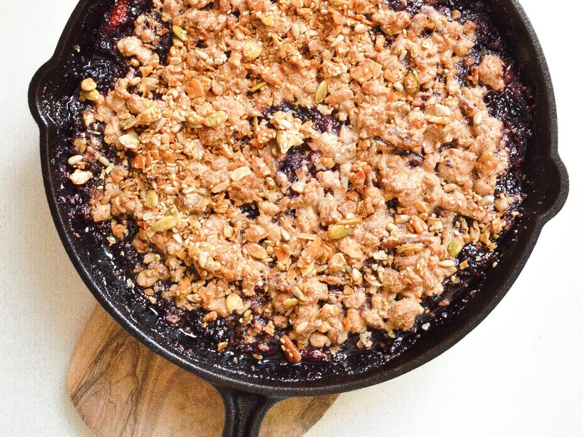 GrandyOats Mixed Berry Skillet