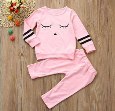 Toddler Lash Lounge wear front 