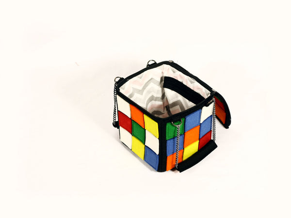 rubik's cube purse