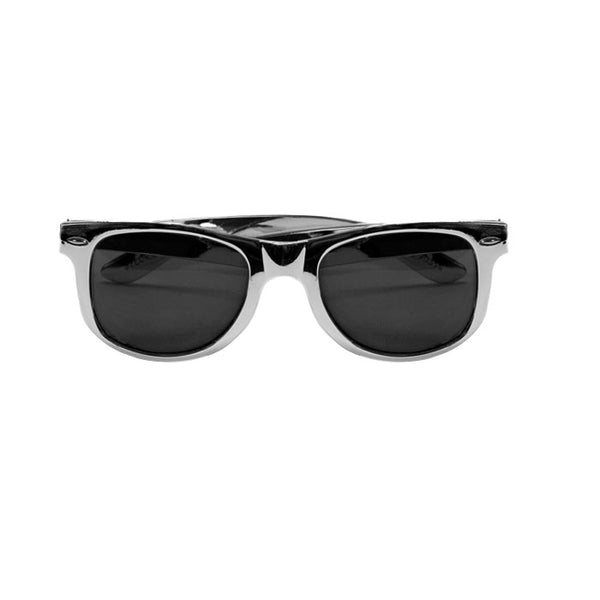 silver wayfarer sunglasses