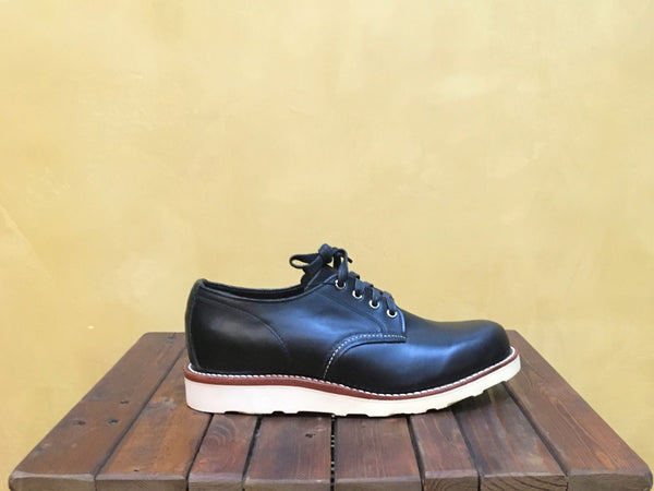 chippewa leather moc toe oxford shoes