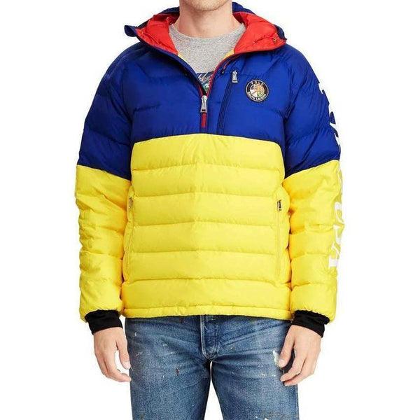 polo ralph lauren hooded down pullover