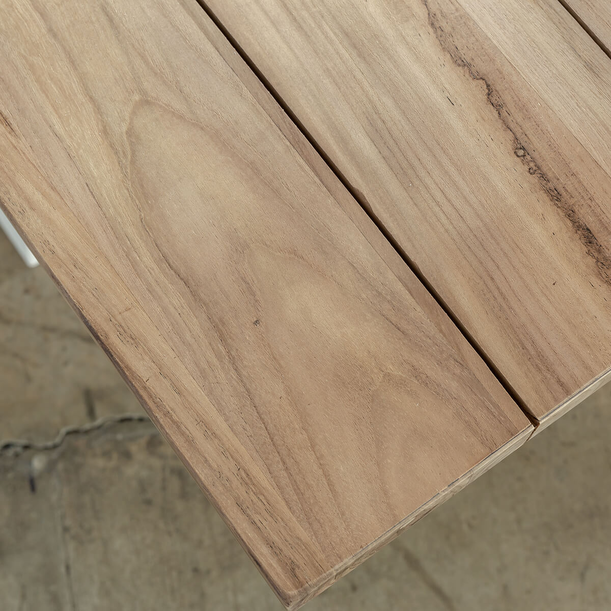 CLUB GRENADA SLATTED OUTDOOR TEAK DINING TABLE | 2.6M