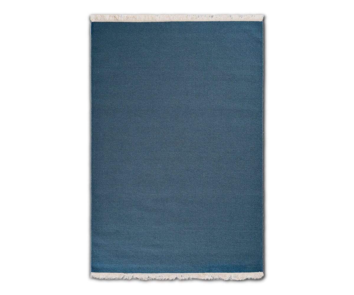 Sindri Dhurrie Rug - Blue