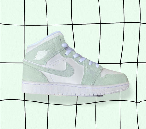 Nike Jordan 1 mid - Minty fresh green