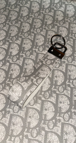 Dior inspired key chain