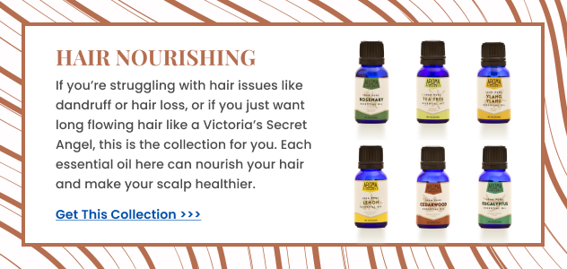 Hair care essential oils
