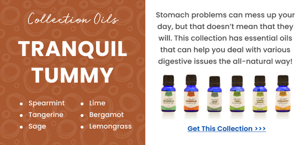 Essential oils for calm tummy