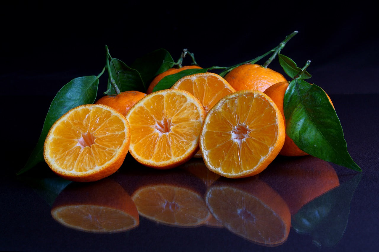 Mandarin Essential Oil Is Extracted from the Fruits' Peels