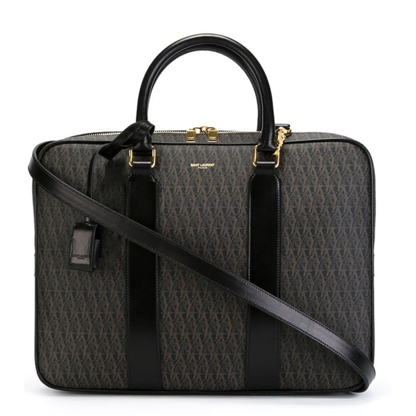 monogram briefcase for him