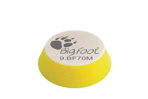 Rupes 70mm Yellow Fine Foam Polishing Spot Pad