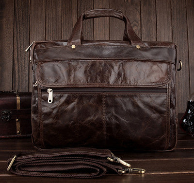 genuine leather office bags