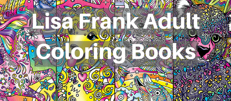 Lisa Frank Adult Coloring Books