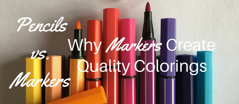 Pencils vs Markers: Why Graphite Is Best For Coloring Books