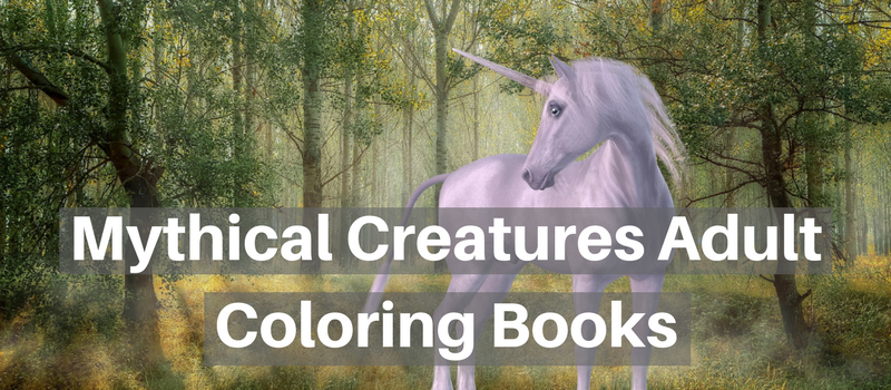 unicorn-mermaid-dragon-coloring-books