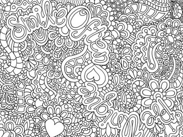smile often printable coloring page