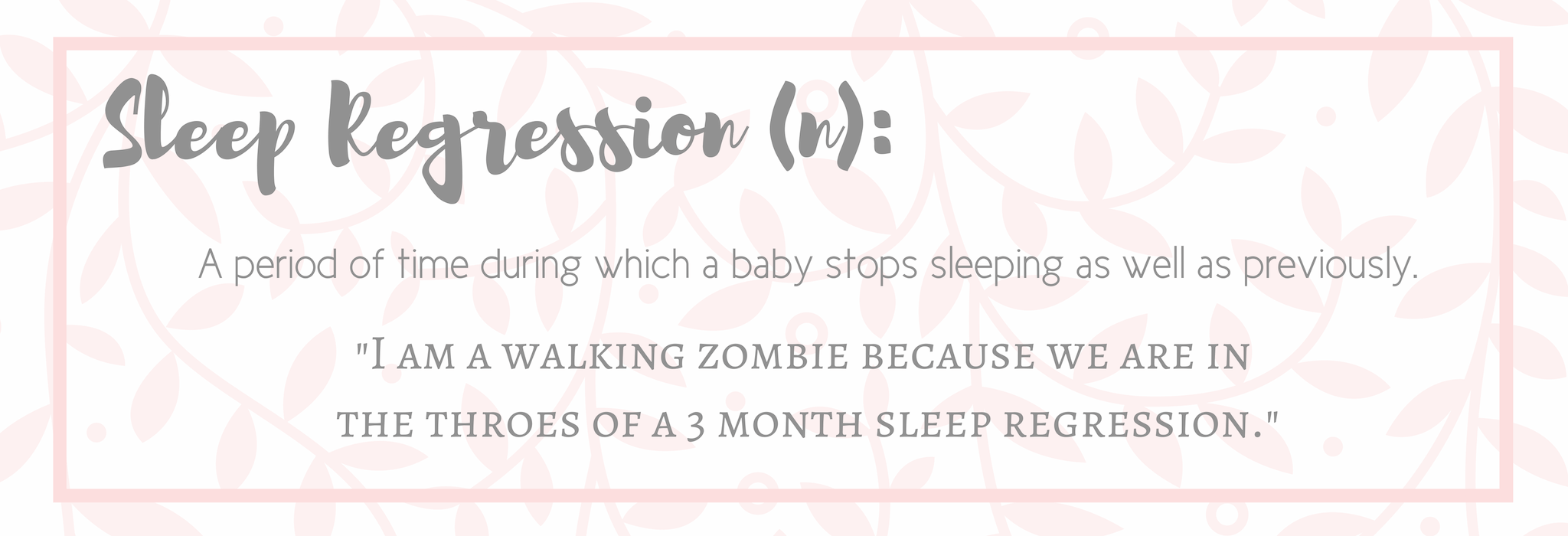 sleep-regression-definition